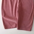 thumbnail image 4 of Toddler Boy Girl Soft Corduroy Suspender Pants Kids Overalls Loose Retro Fall Adjustable Button Overalls with Pocket Pink 1-2 Years, 4 of 5