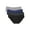Smoked Pearl/Navy Ink/Black, variant on Warners® Blissful Benefits Dig-Free Comfort Waist Microfiber Hipster 3-Pack RU5733W