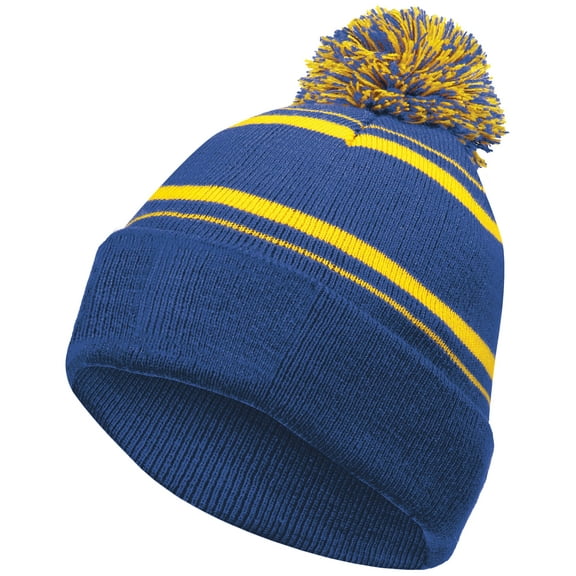 Holloway Sportswear OS Homecoming Beanie Royal/Light Gold 223860