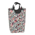 thumbnail image 2 of KLL Daisies Flowers Laundry Hamper,Large Canvas Fabric Lightweight Storage Basket Toy Organizer Dirty Clothes Collapsible Waterproof, 2 of 6