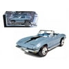 1967 Chevrolet Corvette L88 Blue 1/18 Diecast Model Car by Autoworld