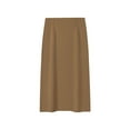 thumbnail image 4 of HXWCHs Women's Stretch Pencil Midi Skirt High Waist Slim Fit Bodycon Elegant Business formal Attire Brown M, 4 of 4