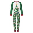 thumbnail image 2 of Nituyy Christmas Pajamas for Family 2023 Plus Size Matching Christmas Pjs Family Set Reindeer Print Holiday Sleepwear Outfit, 2 of 9