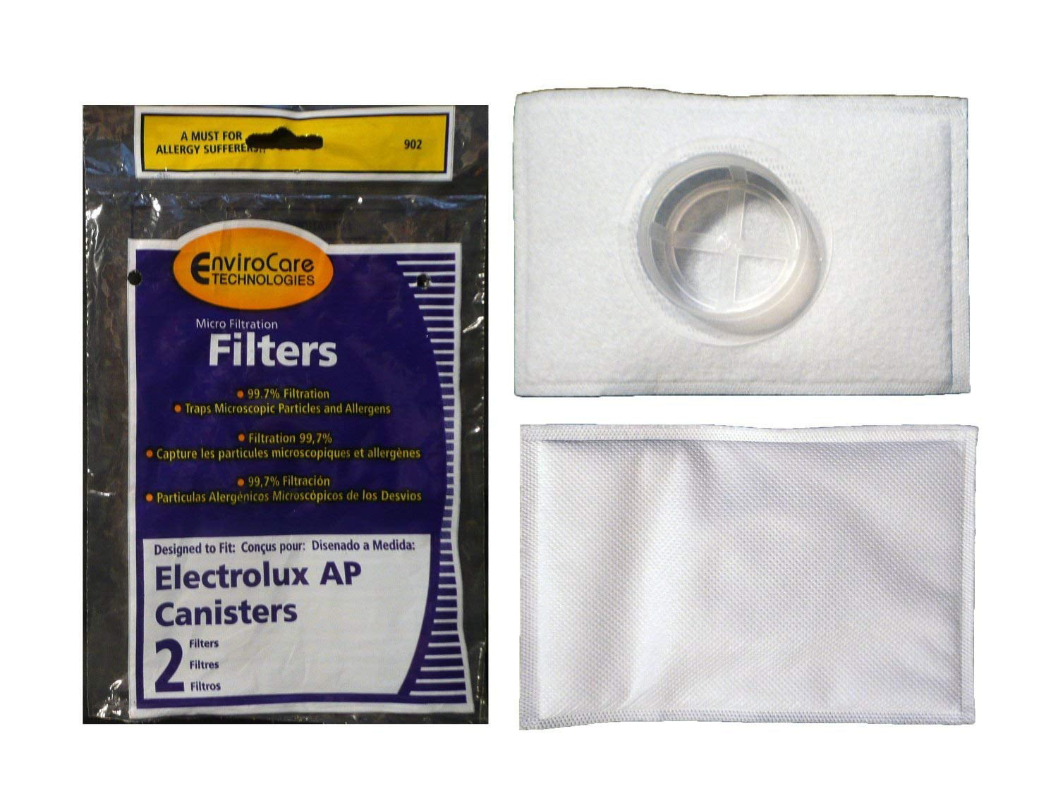 Electrolux Canister Tank Style C Vacuum Bags, 8 Bags & 2 After Filters