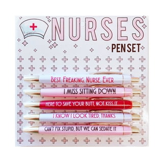 MESMOS 3pk Funny Pens for Adults, Funny Gifts, Funny Coworker Gifts, Fun Pens for Adults, Funny Office Supplies for Women, Funny Office Gifts, Funny