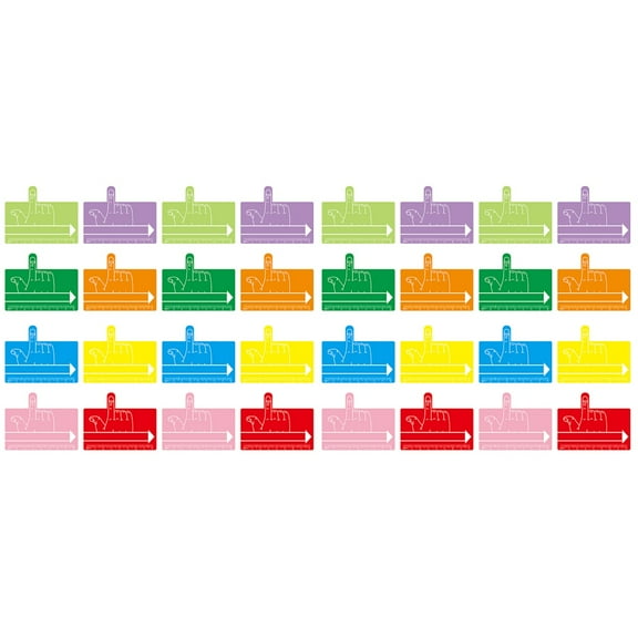 Set of 2 Bookmark Dyslexia Reading Tools for Kids Child Colorful