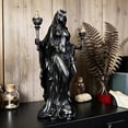 thumbnail image 2 of Hekate Greek Goddess Resin Sculpture, Underworld Light-Bringer with Hounds, 2 of 7