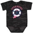 thumbnail image 3 of Inktastic Nautical Little Sister Girls Baby Bodysuit, 3 of 5