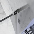 thumbnail image 6 of JimsMaison 30 to 31-3/8 in. W x 72 in. H Semi-Frameless Pivot Shower Door With Clear Glass,Chrome, 6 of 8