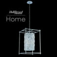 thumbnail image 3 of 036150-052-FR001-Allegri Lighting-Joni - Four Light Foyer Matte Black  Chrome Finish with Firenze Crystal, 3 of 3