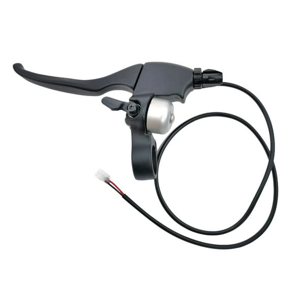2 in 1 Electric Scooter Brake Handle Brake Lever with Aluminum Alloy Ring for 8.5 Inch Scooter Accessories