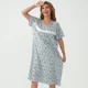 thumbnail image 1 of Camisón Con Diseno Floral Frescos Pijama Verano Mujer, 1 of 8