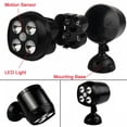thumbnail image 5 of LED Walkway Security Light Waterproof Battery Powered Motion Sensor Landscape Lamp, 1 Pack, Wall Mount, Black, 5 of 8