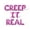 Pink, variant on Letter Balloons - CREEP IT REAL 16" Inch Alphabet Letters Foil Mylar Balloon Halloween Party Banner (Purple)