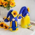 thumbnail image 5 of Godderr Sunny Sunflower Standing Figure Cute Fairy Doll Ornaments Plush Faceless Old Man Decoration 1PCS, 5 of 5