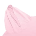 thumbnail image 4 of NinXxx Women's Casual Loose Solid Long Sleeve Hoodie Pullover Sweatshirt Pink S, 4 of 6