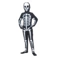 thumbnail image 4 of JAJAHO Kids Skeleton Onesie Halloween Glow In The Dark Hooded Footed One-Piece Boy Girl Spooky Season Jumpsuits, 4 of 5