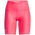 thumbnail image 2 of Pantalones cortos Under Armour HeatGear Armour para bicicleta, color rosa, talla pequeña, 2 of 6