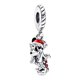 thumbnail image 1 of Disney Princess The Little Mermaid Ariel Colgante Para Pulseras Pandora Chapado En Plata DIY Joyería, 1 of 4
