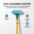 thumbnail image 4 of Window Screen Cleaning Brush, Multi-Purpose 2 In 1 Mesh Screen Cleaner with Squeegee, Suitable for Patio Porch and Door Screen Cleaning, 4 of 7