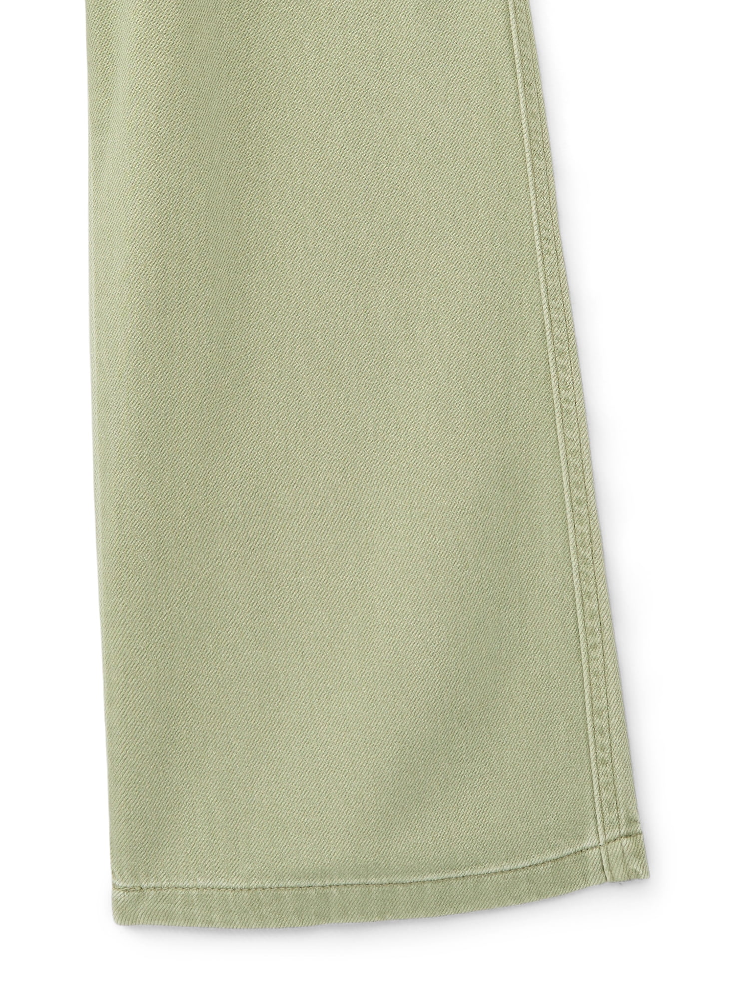 Wonder Nation Girls Twill Wide Leg Pant, Sizes 4-18 & Plus