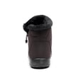 thumbnail image 5 of Tawop Hunter Rain Boots For Women,Winter Warm Waterproof Cotton Shoes Nylon Snow Ankle Short Boots Botas Womens Ankle Boots Silver Boots, 5 of 9