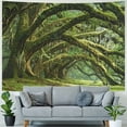 thumbnail image 4 of Nawypu Enchanted Jungle Forest Tapestries Wall Hanging Fairy Tale Wonderland Trees Nature Scenery Tapestry for Bedroom Aesthetic Home Dorm Greenery Backdrop, 4 of 6