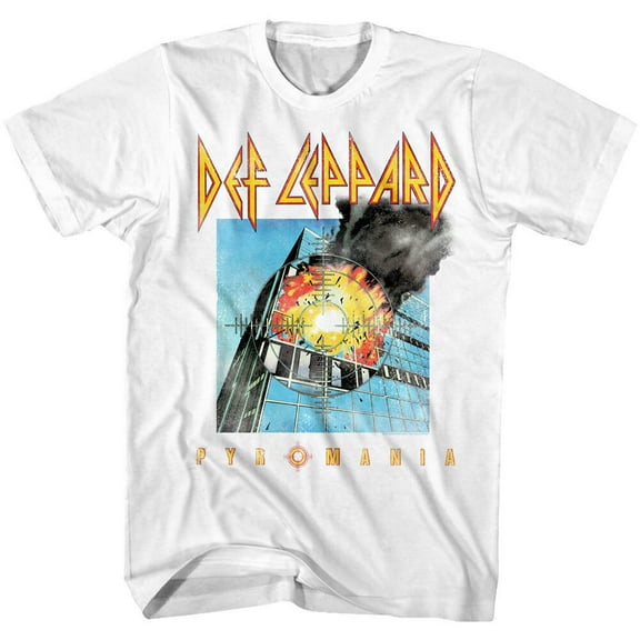 Def Leppard - Faded Pyromania 2 - Short Sleeve - Adult - T-Shirt