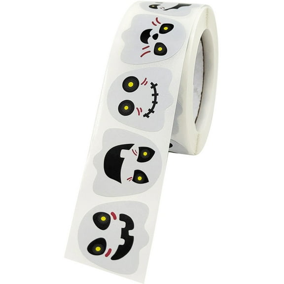 putnchl 2pc Halloween Stickers, Decorations, Tags