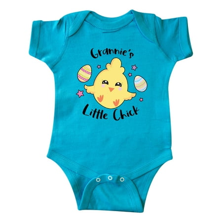 

Inktastic Happy Easter Grannie s Little Chick Gift Baby Girl Bodysuit