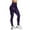Purple, variant on Ramiter Women'S Leggings High Waist Workout Butt Lifting Leggings Tummy Control Ruched Booty Smile Yoga Pants M,Purple