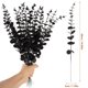 thumbnail image 2 of unbranded 20Ud Hojas De Eucalyptus Artificiales En Negro Para Adornos Y Ramo Floral En Interiores, 2 of 6