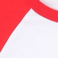 thumbnail image 4 of Larkwood Baby Boys/Girls Essential Short Sleeve Baseball Bodysuit, 4 of 4