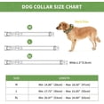 thumbnail image 2 of Tactical Dog Collar with Control Handle Military Adjustable Collar,Nylon, Metal Buckle, Padded for Large Dogs Trainning Outdoors(Army Green-M), 2 of 4