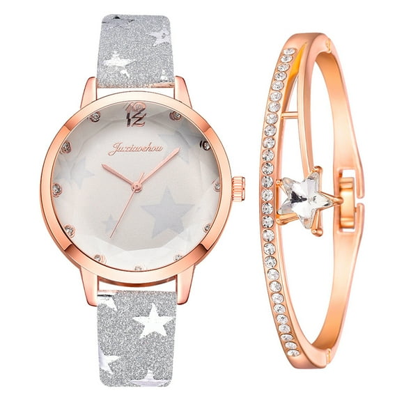EGNMCR Women's Quartz Watch Sleek Fashion With Strap Dial Women's Quartz Watch Gift Watch Quartz Watch