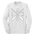thumbnail image 2 of Wild Bobby, Lake Cross Paddles, Men Long Sleeve Shirt, White, 3X-Large, 2 of 4
