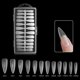 thumbnail image 2 of 504x Uñas postizas transparentes fáciles de recortar y pintar Uñas de extensión Manicura Uñas Gotitas de agua, 2 of 9