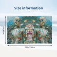 thumbnail image 2 of Vintage Print Island Skull Bath Towel, Highly Absorbent towels for bathroom Quick Drying Microfiber Bath Towels for Body, Soft Shower Towels for Sport, Yoga, SPA, Gym 27x55in, 2 of 5