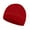 Red One Size, variant on Winter Inner Layer Hat High Elasticity Solid Color Brimless Polar Fleece Knitted Cap for Outdoor Activities Skiing Cycling