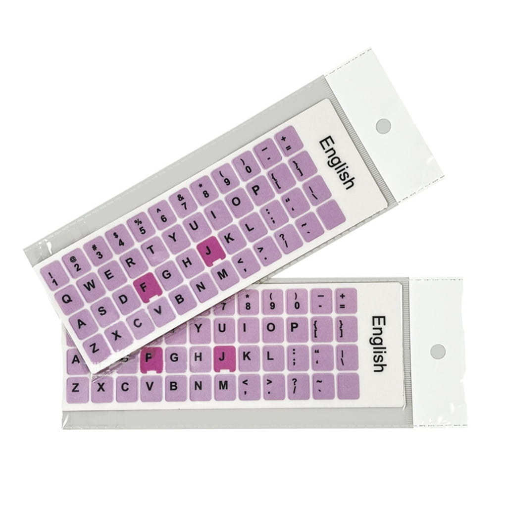 Keyboard Sticker Multi Backgrounds Colored Keypad Repair Film Matte