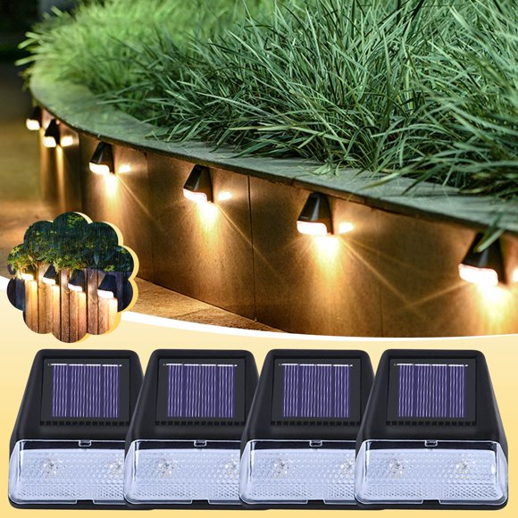 RKSTN Outdoor Lights LED Solar Lamp Wall Lamp Outdoor Garden Lights Solar Power Balcony Light Decoration For Outdoor Patio Garden Patio Yard Fence Outdoor Garden Lights