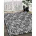 thumbnail image 3 of Ahgly Company Machine Washable Indoor Rectangle Transitional Grey Gray Area Rugs, 2' x 4', 3 of 7