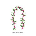 thumbnail image 3 of Realistic Spring Style Tulips Vines Living Room Wrapping Wedding Decorations Artificial Flowers, 3 of 6
