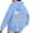 Light Blue, variant on My Daddy Watches Over Me From Heaven Hoodies for Women Memorial Hoodie Graphic Hooded Sweatshirt Pullover with Pockets