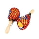 thumbnail image 5 of 2x Madrina de madera Maracas Sand Hammers Diy Bead Net Percusión Musical Instrumento Musical para Birthday Performance KTV Recolección Concierto, 5 of 10