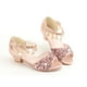 thumbnail image 4 of Sonducket Zapatos con purpurina para niñas, sandalias para niños con lentejuelas, fiesta de Ballet, cristal, Navidad, tacones altos, accesorios Type2 NO2, 4 of 6