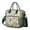 Dark-green-10, variant on Chic Retro Insulated Cooler Bag - Large Leakproof Multi-Pocket Tote with Ethnic Floral Design