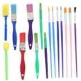 thumbnail image 4 of Raindrops 15 Pcs Model Painting Oil Brush Set Child 18.00X2.50X1.00CM, 4 of 8