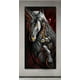 thumbnail image 1 of Mythical Unicorn Gothic Skull 5D DIY,Diamond Painting mosaic Full drill Sakura Horse diamond Embroidery diamond stitch LargeRound 80x160cm Gao Jinjia LED, 1 of 2