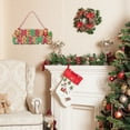 thumbnail image 4 of Cartel de Puerta Uflashmi de Pan de Jengibre de Madera Feliz Navidad 32x13cm, 4 of 7